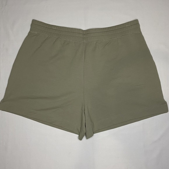 MM LAFLEUR Size XL The Felix Short Light French Terry Laurel Green High Rise - Picture 8 of 8